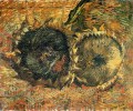 Nature morte avec deux tournesols 2 Vincent van Gogh